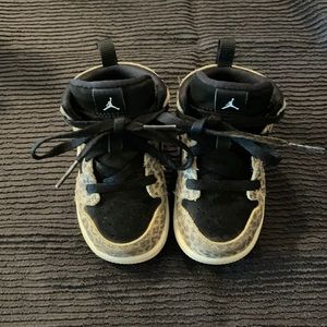 NIKE Air Jordan Cheetah Print 5C Toddler